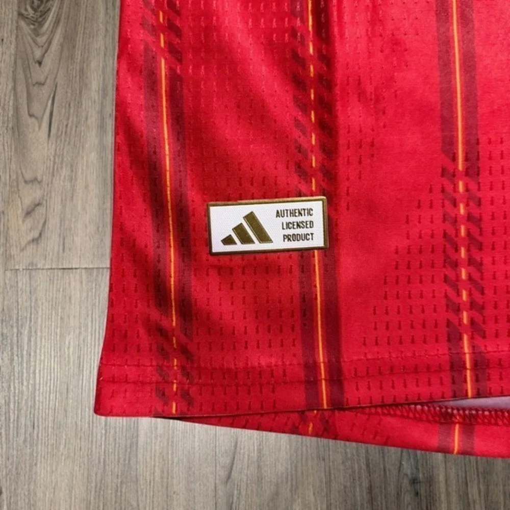 Adidas Spain National Team Soccer Home Jersey Size XL Slim NWT